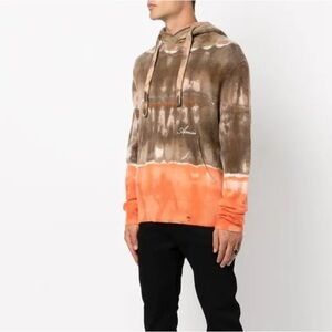 AMIRI Space Dye Hoodie Cashmere Sweatshirt